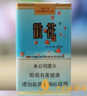 老牌卷煙散花軟藍(lán)一款河南非常親民的口糧香煙！